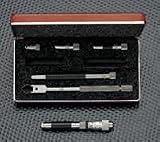 Starrett 823BZ Tubular Inside Micrometers Set With 8 Rods And Handle, 0.001