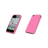 Premium (Thick) Baby Pink Silicone Cover Soft Case Cover for AT&T Apple iPh ....