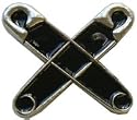 Saftey Pins belt buckle- Don't Poke Yourself!