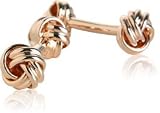 Double Knot Rose-Gold Tone Cufflinks by Cuff-Daddy