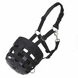 Best Friend Deluxe Grazing Muzzle in Black