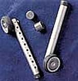 Fixed Wheels with Rear Glide Tips Wheels for Invacare Walkers