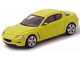 Review AutoArt  / Die-cast Model Mazda RX8 (1:43 scale in Yellow)