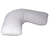 Duro-Med Hugg-A-Pillow All in One Orthopedic, Posture and Comfort Pillow with White Cover