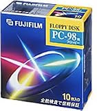 FUJIFILM MF2HDPC FK10P PC98用10枚クリアケース入り3.5FD