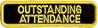 Patch - Outstanding attendance in yellow