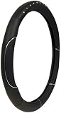 31S0Do6e46L. SL160  Custom Accessories 38465 Black Molded Steering Wheel Cover with Soft Grip and Jewels
