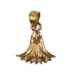 18K Egyptian Jewelry Pendants - Lotus Flower