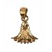 18K Egyptian Jewelry Pendants - Lotus Flower
