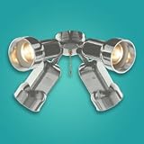 Brushed Nickel Square Bullet Spotlight
