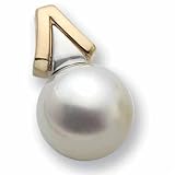 Two Tone Romantic Pearl Pendant