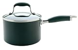 Meyer Anolon Advanced Hard Anodised Saucepan with Glass Lid & DuPont Autograph 2 Non-stick coating, 18 cm, 2.8 Litre  from Meyer Group Ltd