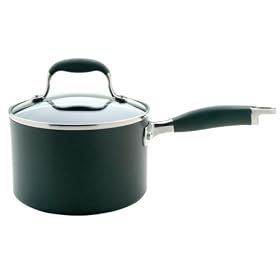 Anolon Advanced Hard Anodised Saucepan, 18 cm, 2.8 Litre