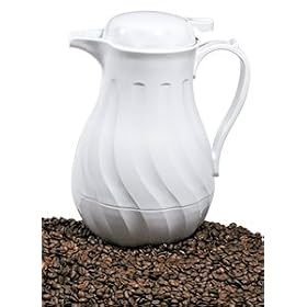 Buy 20 Oz. White Swirl Thermal Carafe