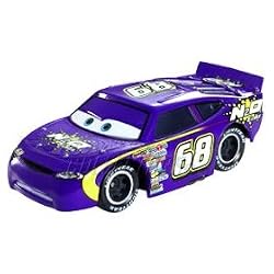 Disney Pixar The World of Cars Exclusive 1:55 N2O Cola No. 68 - Synthetic Rubber Tires