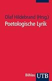 Poetologische Lyrik - Texte und Interpretationen. - Olaf Hildebrand