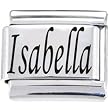 Body Candy Italian Charms Laser Nameplate - Isabella