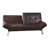 Convertible Sofa Bed - Chocolate
