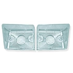 67-68 Camaro Rally Sport Park Lamp Lens, pair