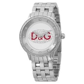 D&G Dolce & Gabbana #DW0144 Womens Prime Time Collection Oversized Bracelet Watch