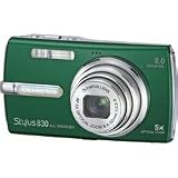 Olympus Stylus 830 8MP Digital Camera with 5x Optical Zoom ,2.5 inch LCD,Face Detection technology,Bright Capture technology