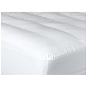 Newpoint International 200-Thread Count Cotton, Gel Filled Mattress Pad