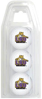 Louisiana State Tigers Of) Ncaa 15 Golf Ball Pack