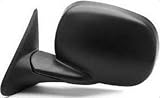 Get Crash Parts Ch1320160 Door Mirror, Power, Non-Heated, Folding, Black Textured, Driver's Side