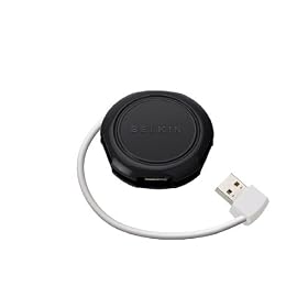 4-PORT Compact Travel Hub Blk