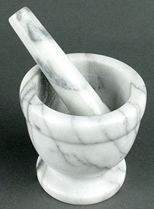 SCI/Scandicrafts Inc. 4-in. Marble and Pestle.