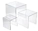 Clear Acrylic Riser Set (3", 4", 5"); Gibson Holders GHPP1050E