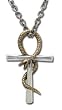 Ankh of Tau - Alchemy Gothic Pendant Necklace