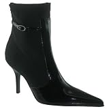Donald J Pliner Coral Ladies High Heel Medium Boot Black by Donald J Pliner