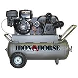 Iron Horse 9 HP 25 Gallon Portable Gas Air Compressor IHP90G25H1 31S0l8n6GIL. SL160 Iron Horse 9 HP 25 Gallon Portable Gas Air Compressor IHP90G25H1