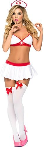 YiYiFS® Sexy Lingerie sexy nurse uniform temptation sexy lace upscale adult nursing uniforms EU976 (L)