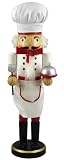15 Handcrafted Wooden Chef Christmas Nutcracker