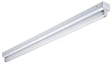Lithonia Lighting S 140 120 LPF One-Light T12 Fluorescent StripFixture, White