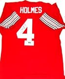 Santonio Holmes Autographed Ohio State Buckeyes NCAA Jersey