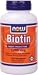 Biotin (5000mcg) 120 vcaps