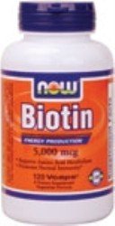 Biotin (5000mcg) 120 vcaps