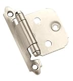 Amerock Hinge; Self-Closing, Face Mount, Overlay Variable CM7139-G10