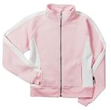NEW Sport-Tek - Ladies Two-Tone Fleece Jacket Pink/White-1X