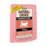Nutro Natural Choice Complete Care Kitten Chicken and Liver Chunks in Gravy Canned Cat Food (24/3-oz pouches)