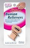 `Bunion Relievers (Pair) Align Toes Properly * One Size Fits Most * 2/Pkg * Fits between the first a