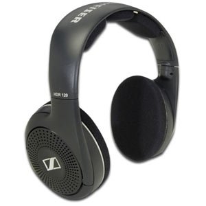 Sennheiser RS120 926 MHz Wireless RF Headphones with Charging Cradle