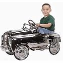 Kids Pedal Car Sedan - Classic Chrome