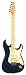 Arbor AS310 Double Cutaway Electric Guitar, Transparent Blue