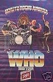 THE WHO 1982 TOUR ROCK MUSIC SCHLITZ BEER ORIGINAL POSTER MINT