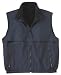 NEW Port Authority - Reversible Terra-Tek Nylon and Fleece Vest Black/Black-L