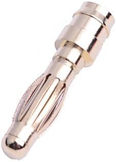 QFJ (10 pair)4.0mm Gold Bullet Connector plug with Protector/Cover